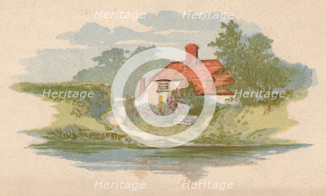 'Cottage, near Hastings', c19th century. Artist: Unknown.