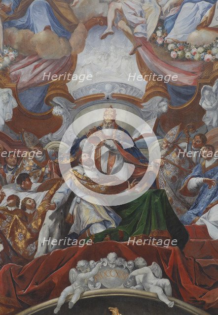 The Imperial Coronation of Charles the Great by Pope Leo III in 800, 1724.