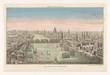 View of the city of London, 1745-1775. Creator: Anon.