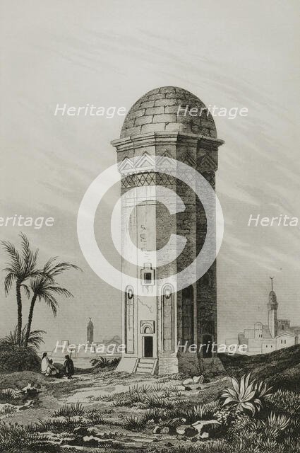 Yerevan Tower, Yerevan, Armenia, 1838.  Creator: Vanderburch.