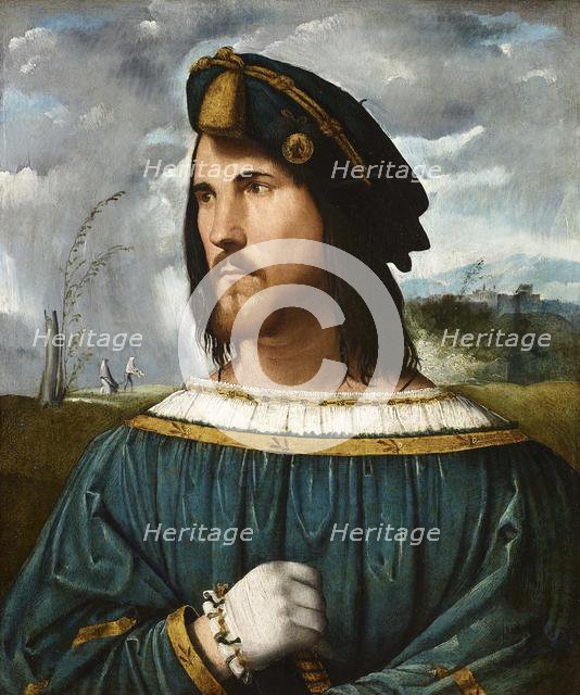 Ritratto di Gentiluomo (detto Cesare Borgia), Between 1500 and 1524. Creator: Melone, Altobello (c. 1490-before 1543).