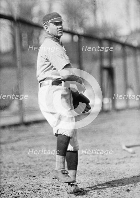 Eddie Foster, Washington Al (Baseball), 1913. Creator: Harris & Ewing.