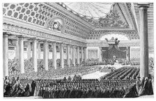 Opening Of The Estates General, Versailles, 1789, (1885). Artist: Unknown