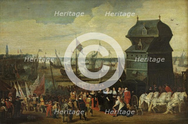 The Reception of Marie de' Medici in Antwerp, 1632. Creator: Matheus Vroom.