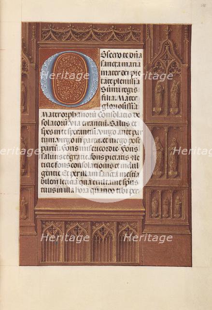 Hours of Queen Isabella the Catholic, Queen of Spain: Fol. 258r, c. 1500. Creator: Master of the First Prayerbook of Maximillian (Flemish, c. 1444-1519); Associates, and.