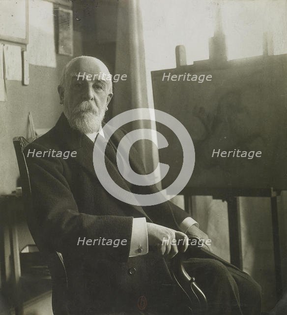 Portrait of Odilon Redon (1840-1916) , 1913. Creator: Anonymous.