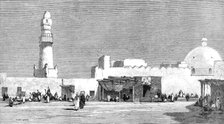 The Market-Place at Esneh, Egypt, 1883. Creator: Unknown.