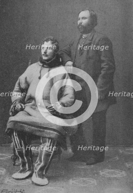 'O. Christofersen and A. Trontheim', 1897. Artist: Unknown.