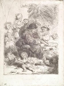 The Pancake Woman (after Rembrandt),  (c1635), c1800-1842. Creator: Andrew Geddes.