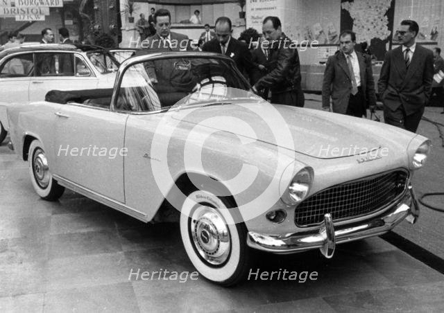 1953 Simca Aronde convertible. Creator: Unknown.