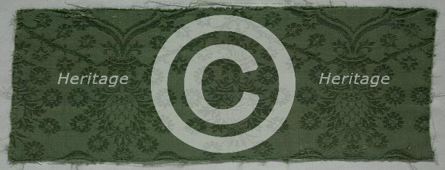 Silk Damask Textiles, 1450-1599. Creator: Unknown.