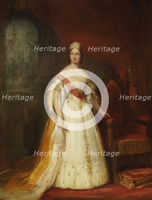 Grand Duchess Anna Pavlovna of Russia (1795-1865), Queen of the Netherlands, c. 1840.
