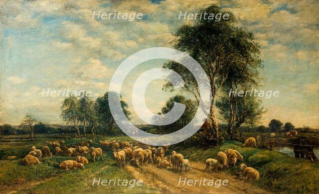 The Halt, 1880. Creator: William Mark Fisher.