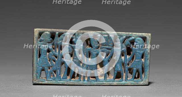 Openwork Spacer Bead, 1069-715 BC. Creator: Unknown.