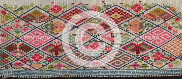 Band (from Woman's Trousers), China, 1875/1900. Creator: Unknown.