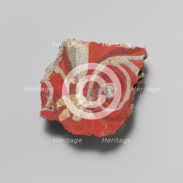 Wall painting fragment, 1st century A.D.. Creator: Unknown.