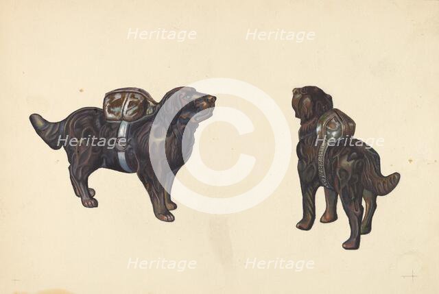 I Hear a Call Bank, c. 1938. Creator: William O. Fletcher.