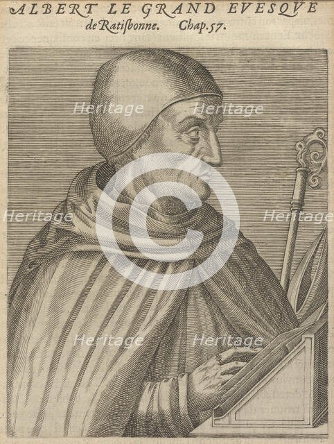 Albertus Magnus, 16th century. Creator: Unknown artist.