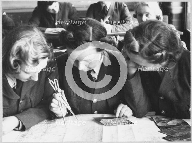 Royal Air Force No. 2 School of Photography, Palatine Road, Blackpool, 1942-1943. Creator: Barnet Saidman.