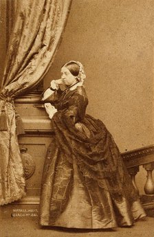 HM Queen Victoria, Empress of India, c1870s. Creator: Unknown.