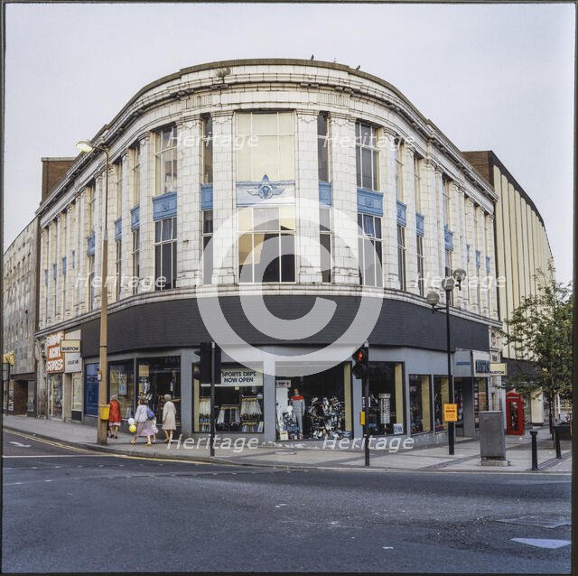 Burton,  2-8 Queen Street, Barnsley, 1980s. Creator: Nicholas Anthony John Philpot.