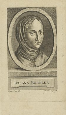 Portrait of Juliana Morell (1594-1653) , before 1777. Creator: Eichel, Emanuel (1717-1782).