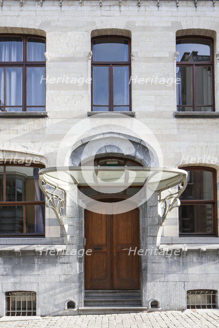 Le Jardin d'Enfants, Brussels, Belgium, (1897), c2014-2017. Artist: Alan John Ainsworth.