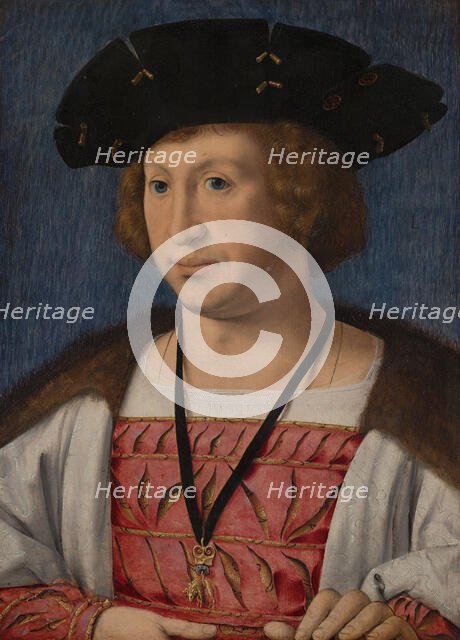 Portrait of Floris van Egmond (1469-1539). Creator: Jan Gossaert.