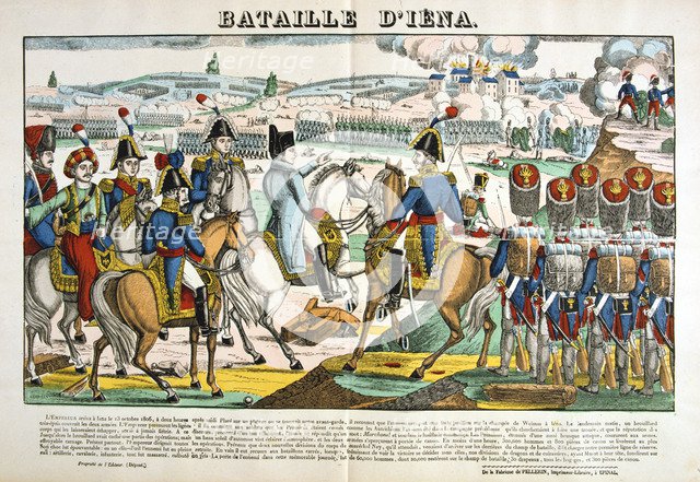 'Battle of Jena', 14 October, 1806, (c1835). Artist: Unknown
