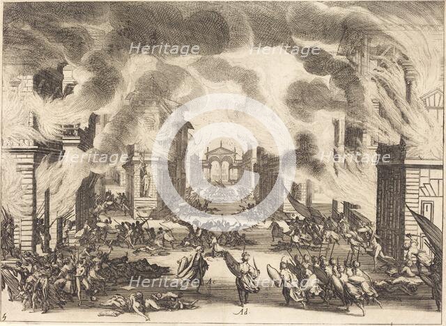 Solimano, Act V, 1620. Creator: Jacques Callot.