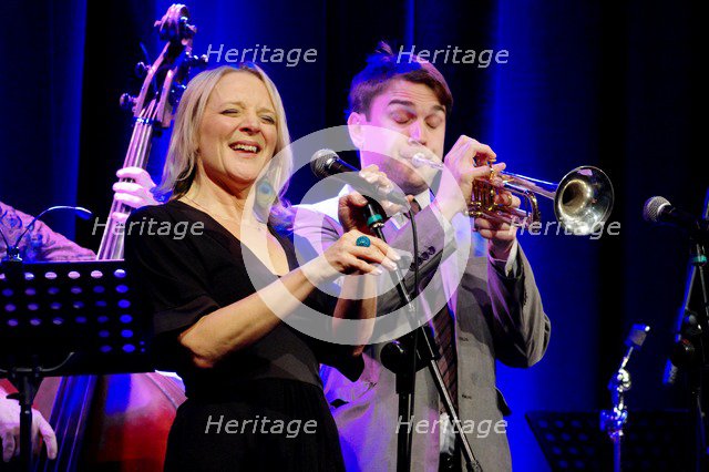 Imogen Ryall and Jack Kendon, Ropetackle Arts Centre, Shoreham, West Sussex, Jan 2016. Artist: Brian O'Connor.