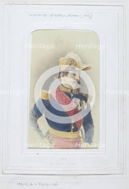 Napoleon III, 1860-69. Creator: Mayer & Pierson.