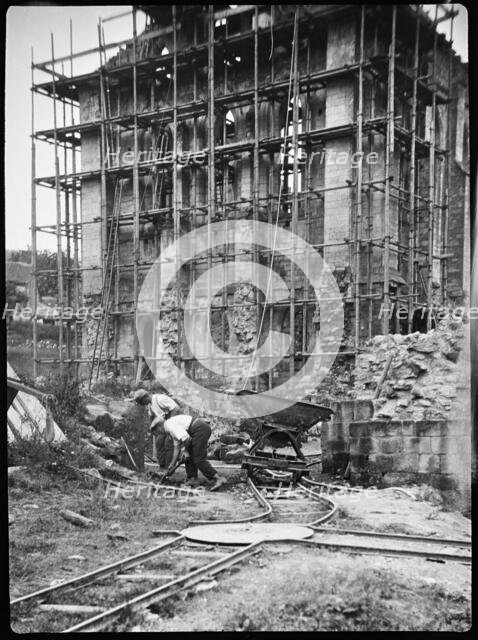 Rievaulx Abbey, Rievaulx, Ryedale, North Yorkshire, 1924-1929. Creator: Marjory L Wight.