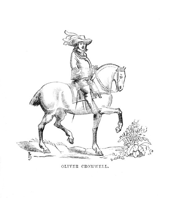 'Oliver Cromwell', c1870. Artist: Unknown.