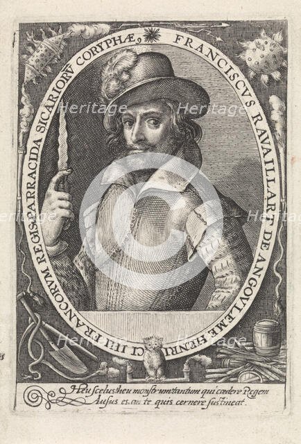 François Ravaillac (1578-1610), the murderer of King Henry IV of France, ca 1610-1615. Creator: Passe, Crispijn van de, the Elder (1564-1637).