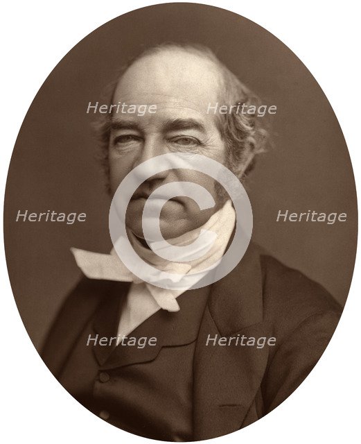 Charles Old Goodford, Provost of Eton College, 1878.Artist: Lock & Whitfield