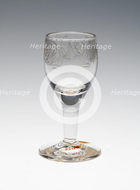 Wine Glass, England, c. 1780. Creator: Unknown.