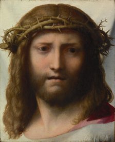 Head of Christ, about 1525-1530. Creators: Antonio da Correggio, Jesus Christ.