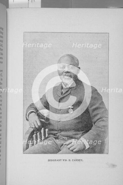 Sergeant Wm. H. Carney, 1897. Creator: Unknown.