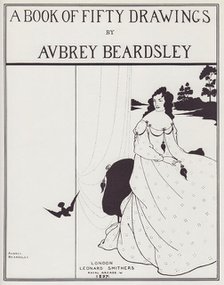 Cover Design for A Book of Fifty Drawings, 1897. Creator: Aubrey Beardsley.