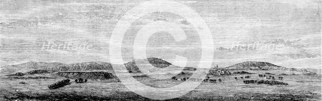 The site of Nineveh, from a sketch by Mr. George Smith, 1873. Creator: Unknown.