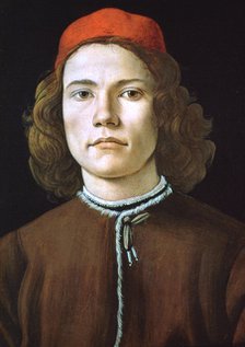'Portrait of a Young Man', c1480-1485. Artist: Sandro Botticelli