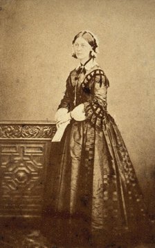 Florence Nightingale, c1860s. Creator: Henry Lenthall.