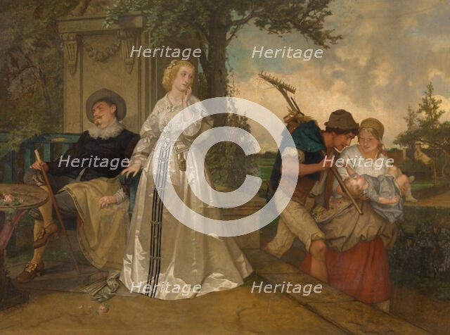 Opposites, 1862. Creator: Joseph Lies.