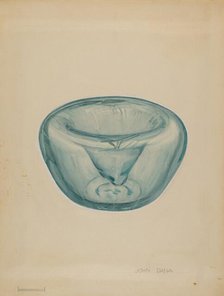 Sponge Cup, c. 1936. Creator: John Dana.