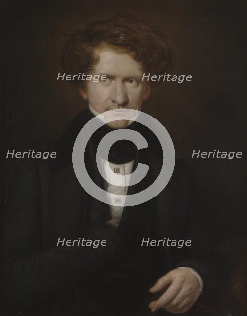 Adolf Fredrik Lindblad, 1801-1878, 1835. Creator: Carl Peter Mazer.