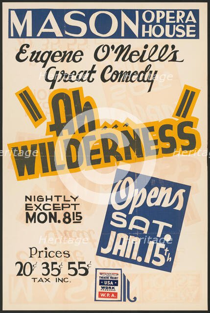 Ah, Wilderness!, Los Angeles, 1938. Creator: Unknown.