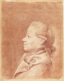 The Artist's Son, Heinrich Isaak Chodowiecki, c. 1777. Creator: Daniel Nikolaus Chodowiecki.