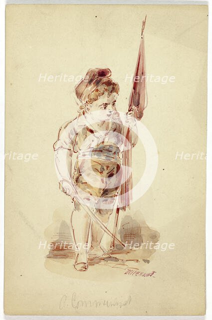 Flagbearer, n.d. Creator: Dupenvant.