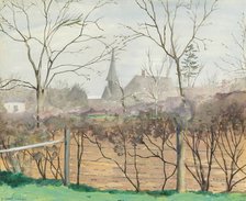 Spring landscape at Grandvilliers, 1929.